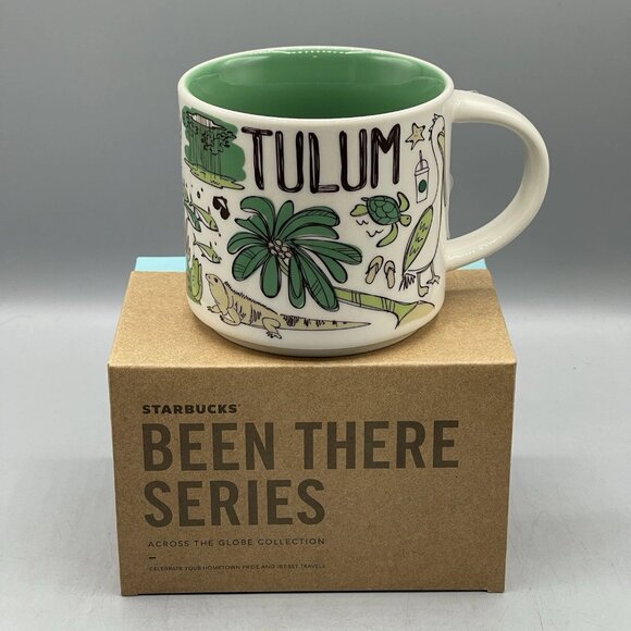 Starbucks Mexico Been There Series Collectible Ceramic Mug Tulum 14Oz Retail Box - Picture 1 of 9